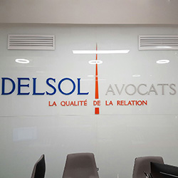 Lettres en relief Lyon